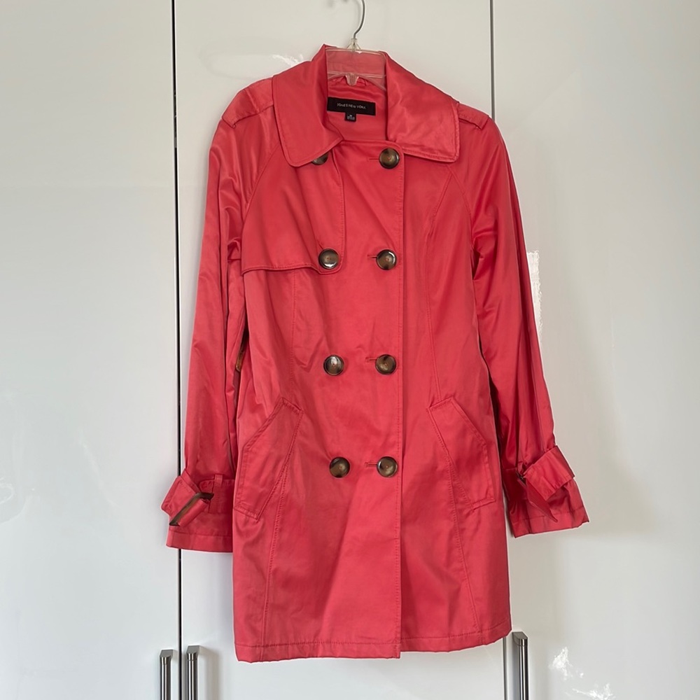 Jones New York Jacket in Orange/Pink Size-Medium NWOT
